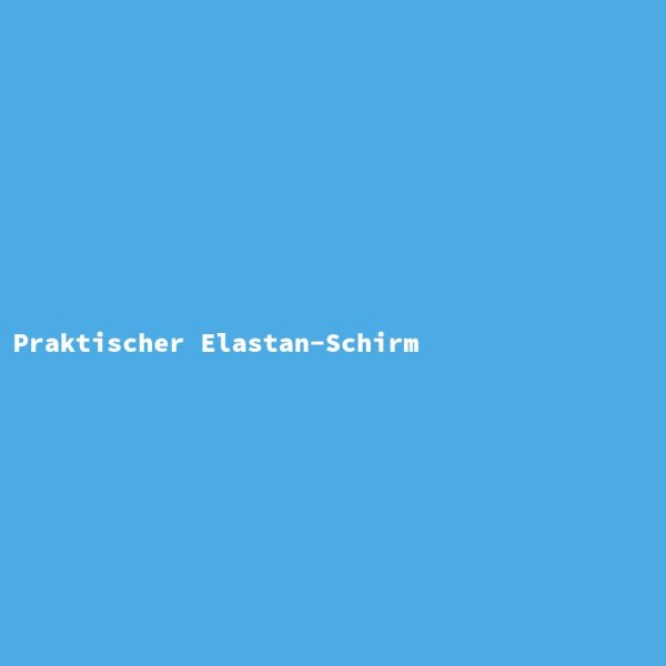 Praktischer Elastan-Schirm
